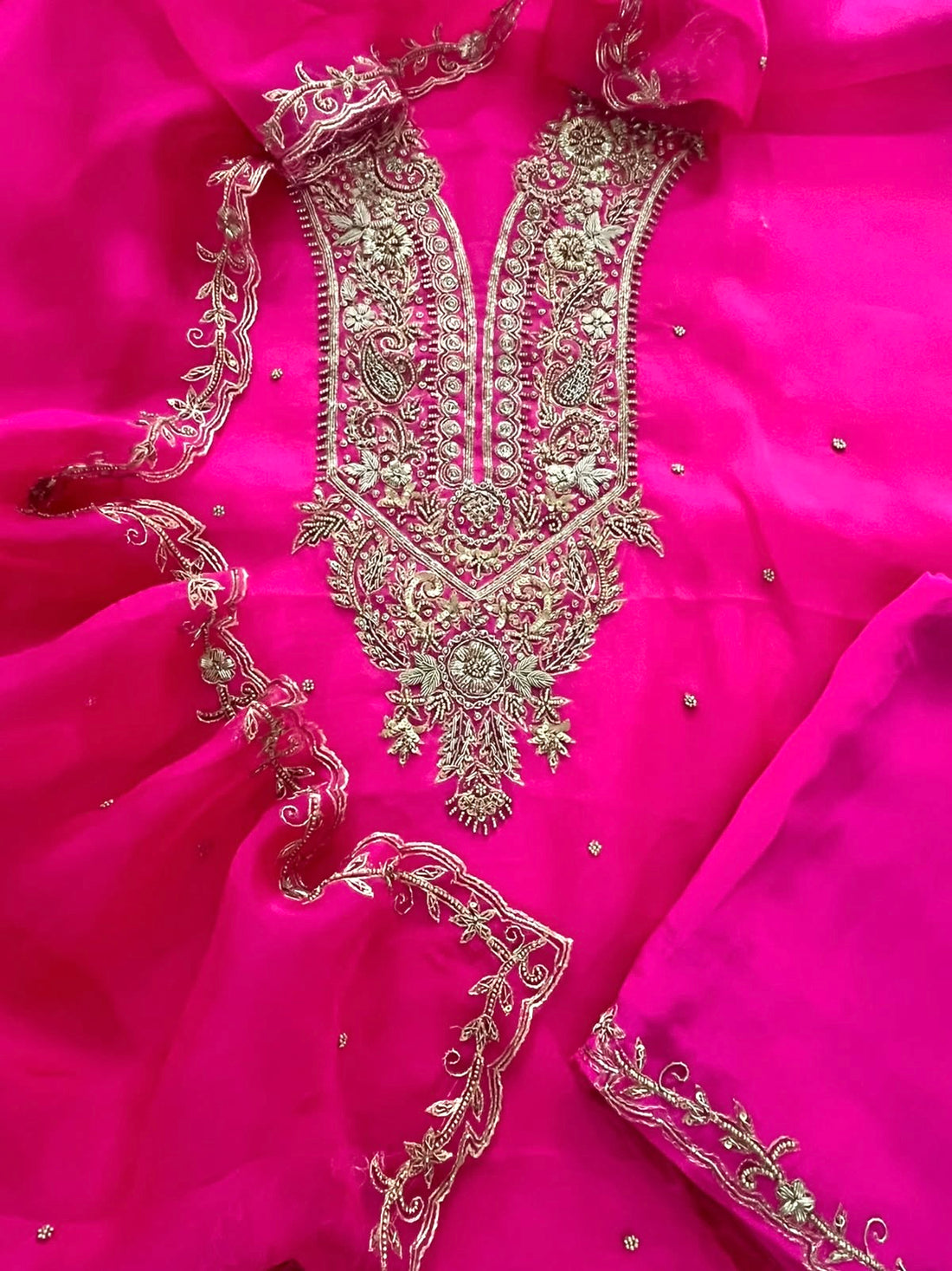 Zardozi Dabka Handwork