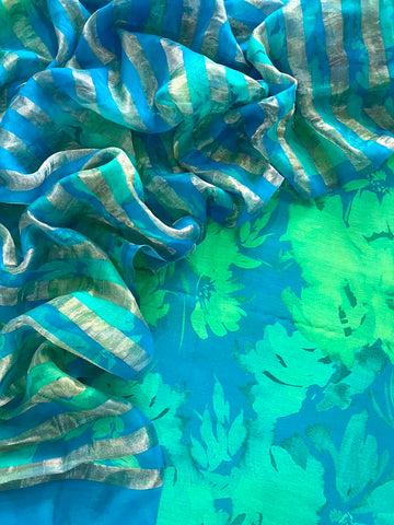 Vibrant Mulmul Chanderi