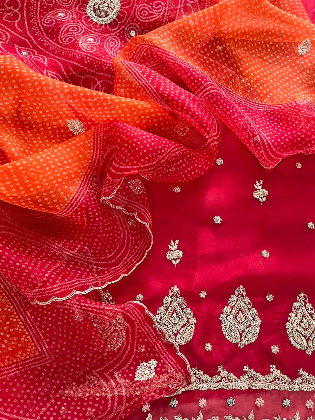 Vibrant Bandhani~ Handwork