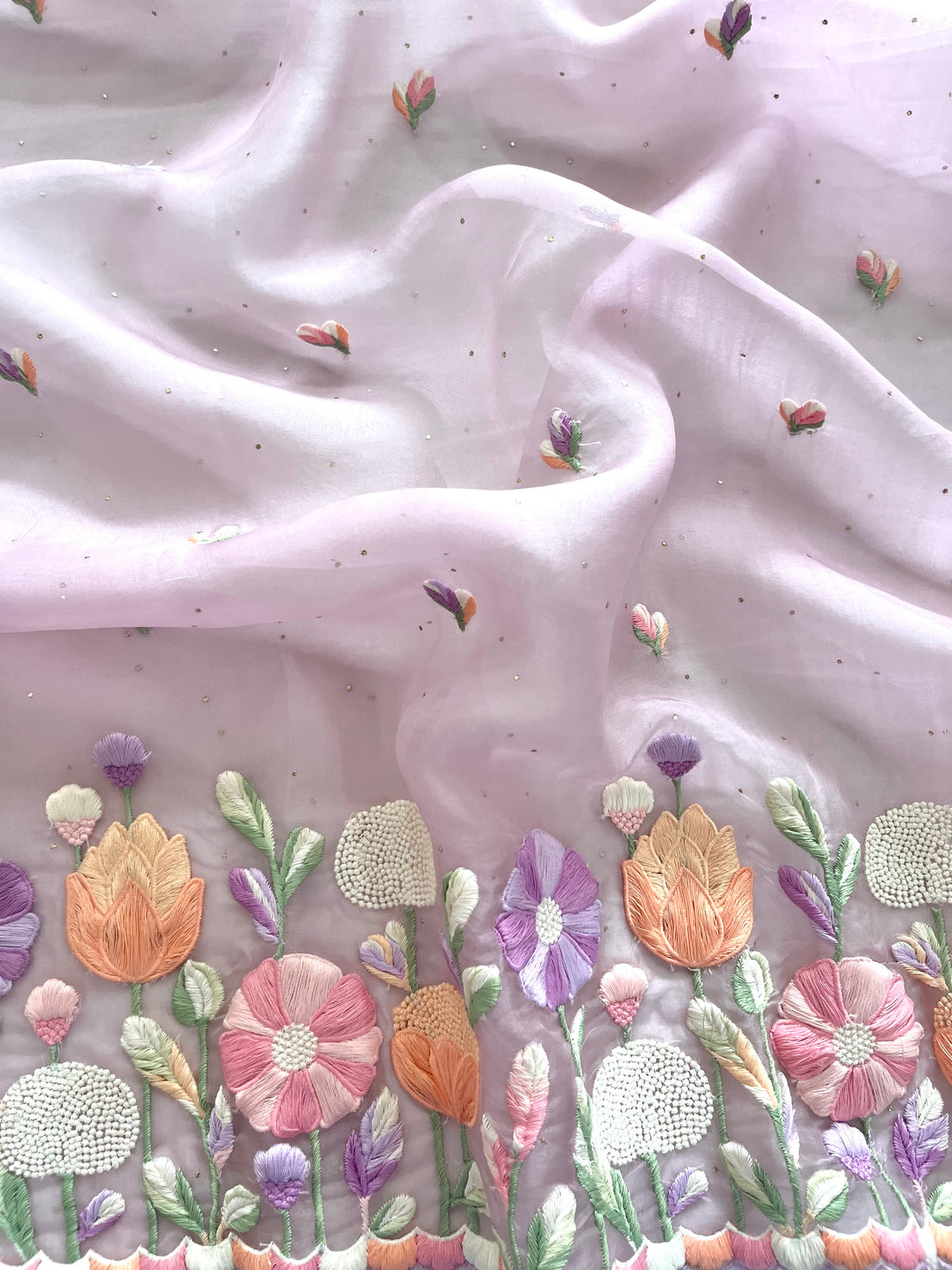 3D French Thread Embroidery