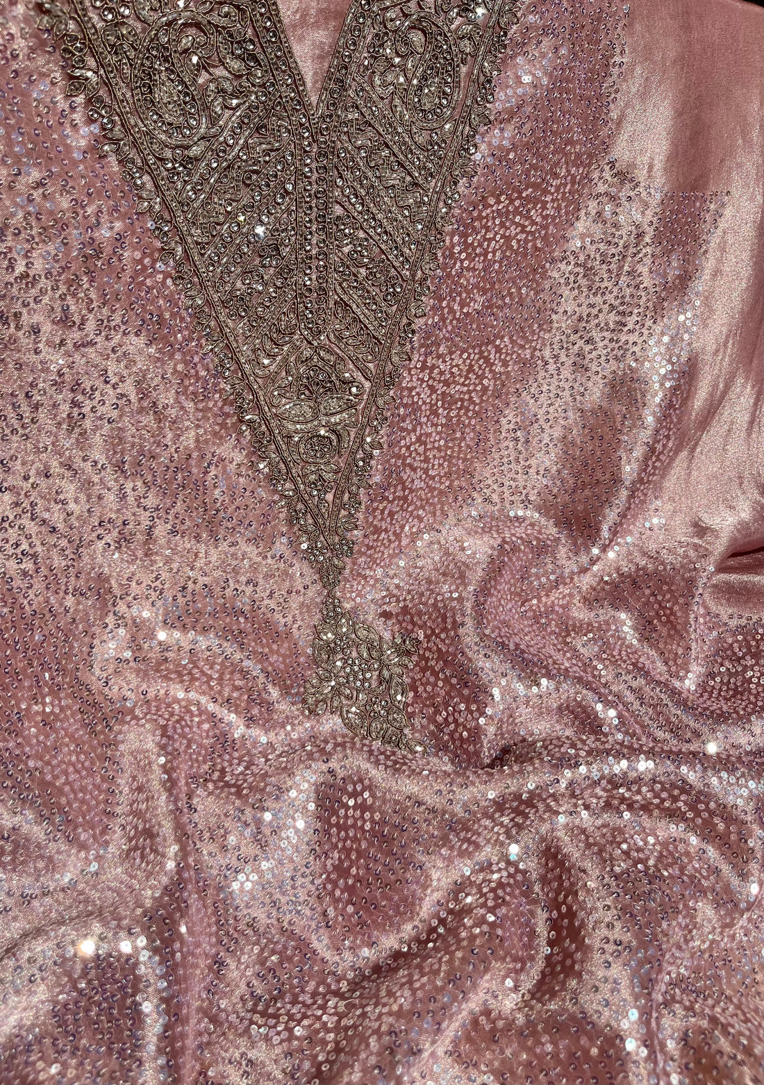 Stunning Sequins Work