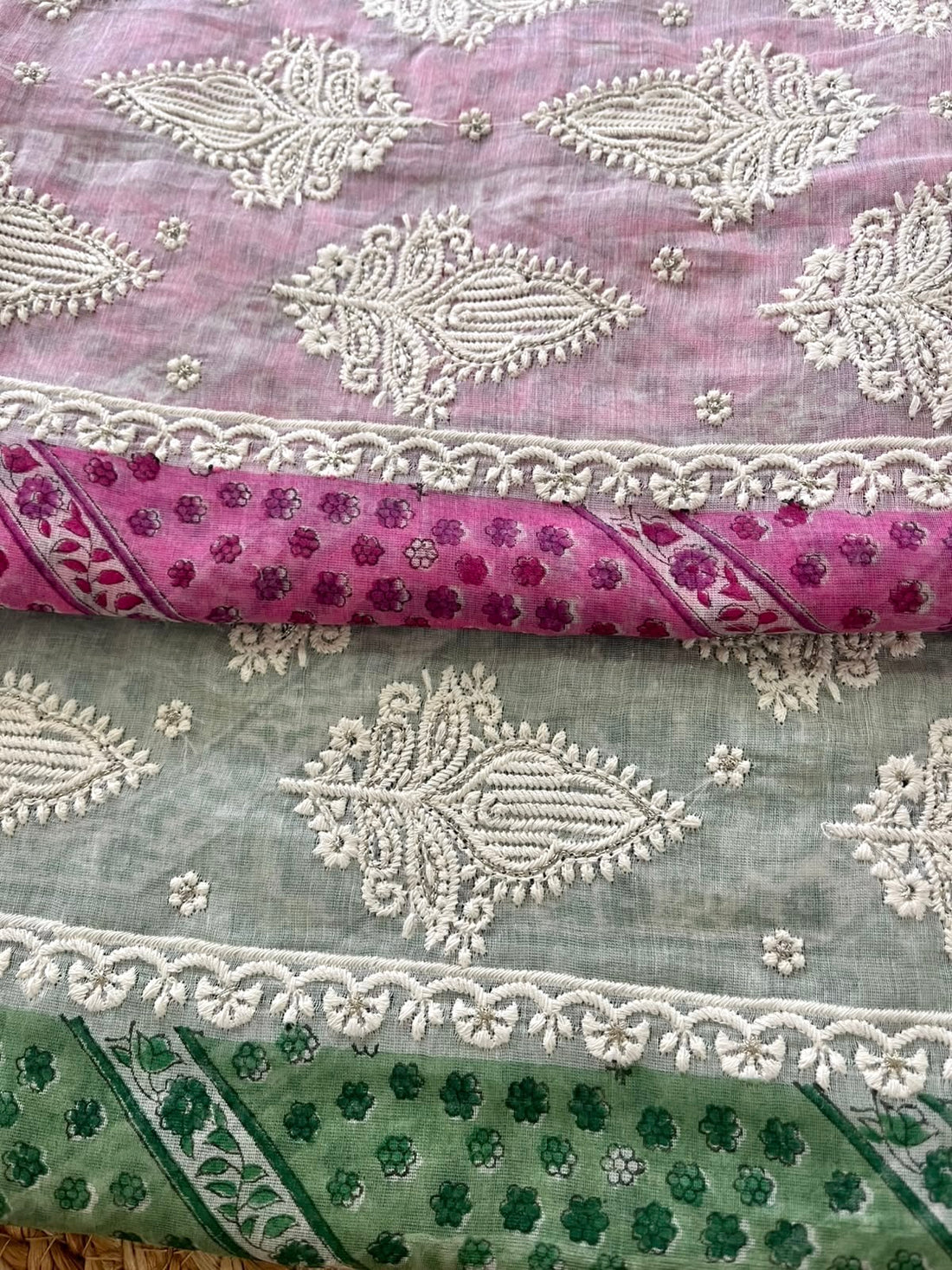 Mulmul Chanderi~ Block Prints
