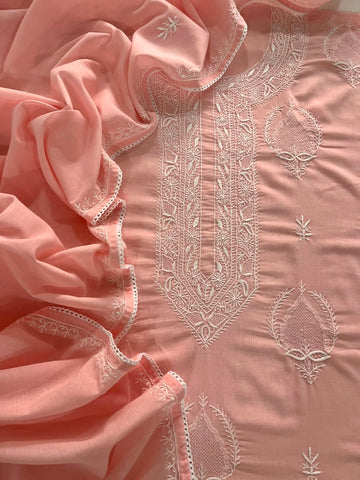 Soothing Lucknowi Chikankari