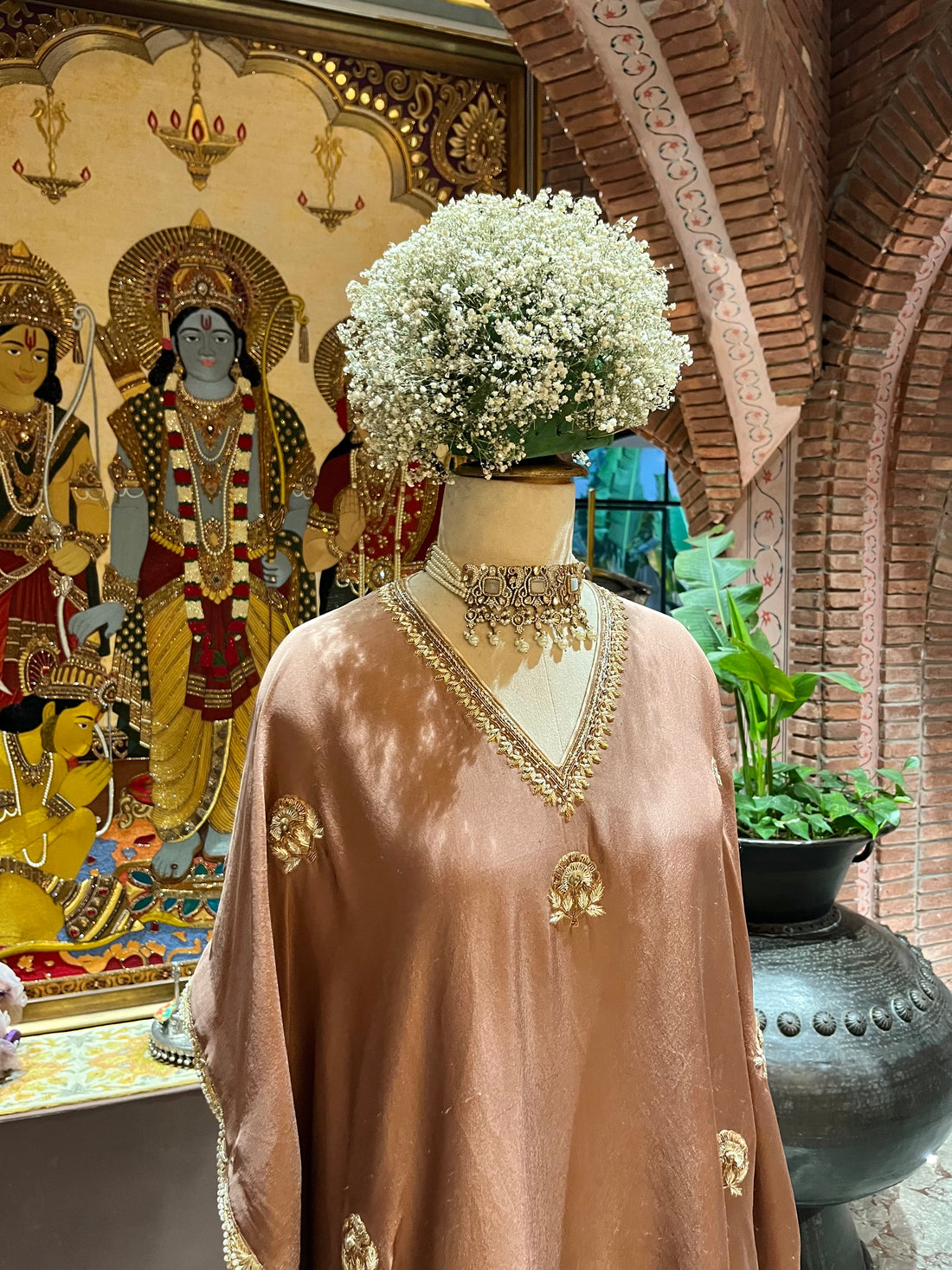 Pure Silk Kaftan