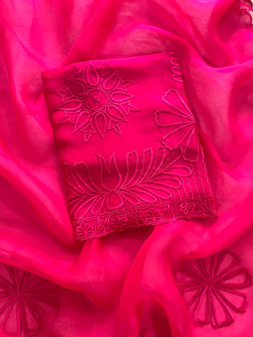 Organza Appliqué Work