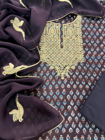 Modal Satin Ajrakh
