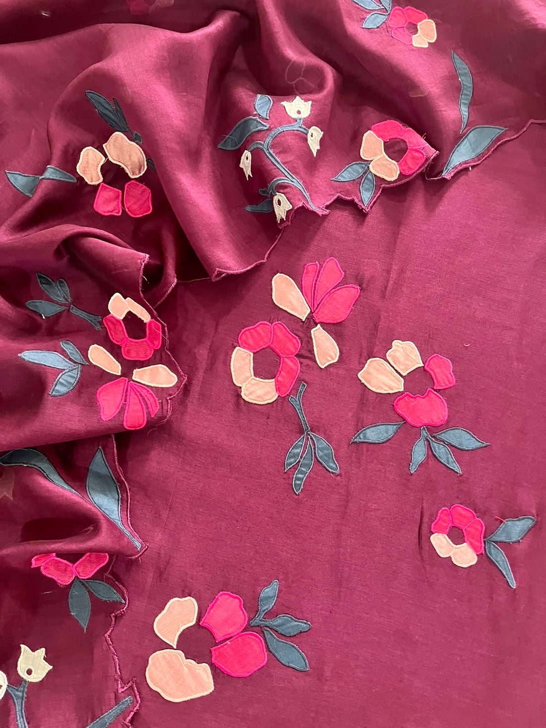 Floral Appliqué Work