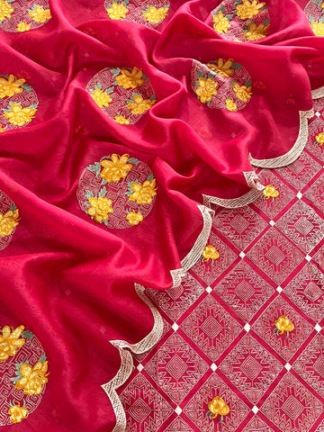 Graceful Pure Chanderi