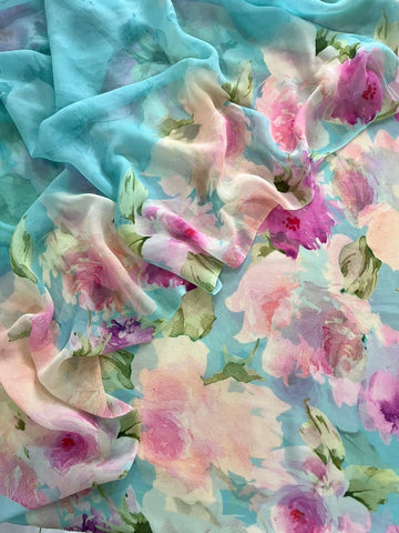 Floral Georgette