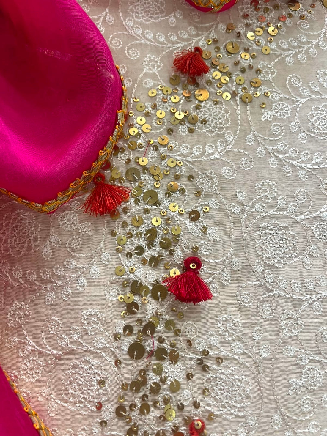Handwork Mulmul Chanderi
