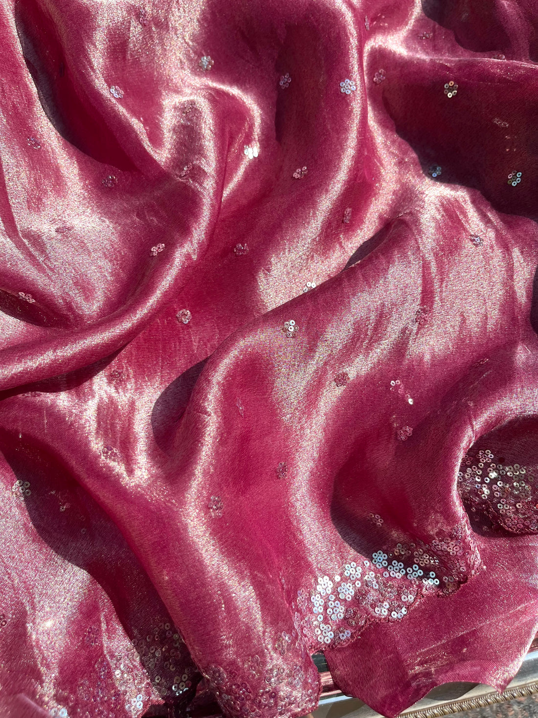 Floral Tissue Silk
