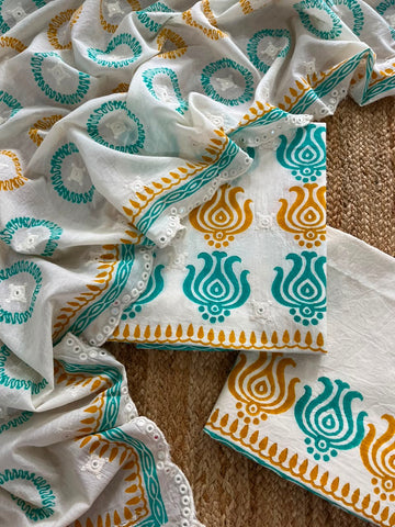 Playful Hand Block Print