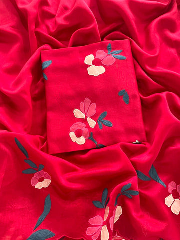 Floral Appliqué Work