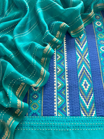 Vibrant Maheshwari Silk
