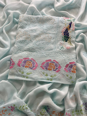 Georgette Chikankari