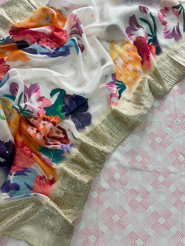 Floral Organza