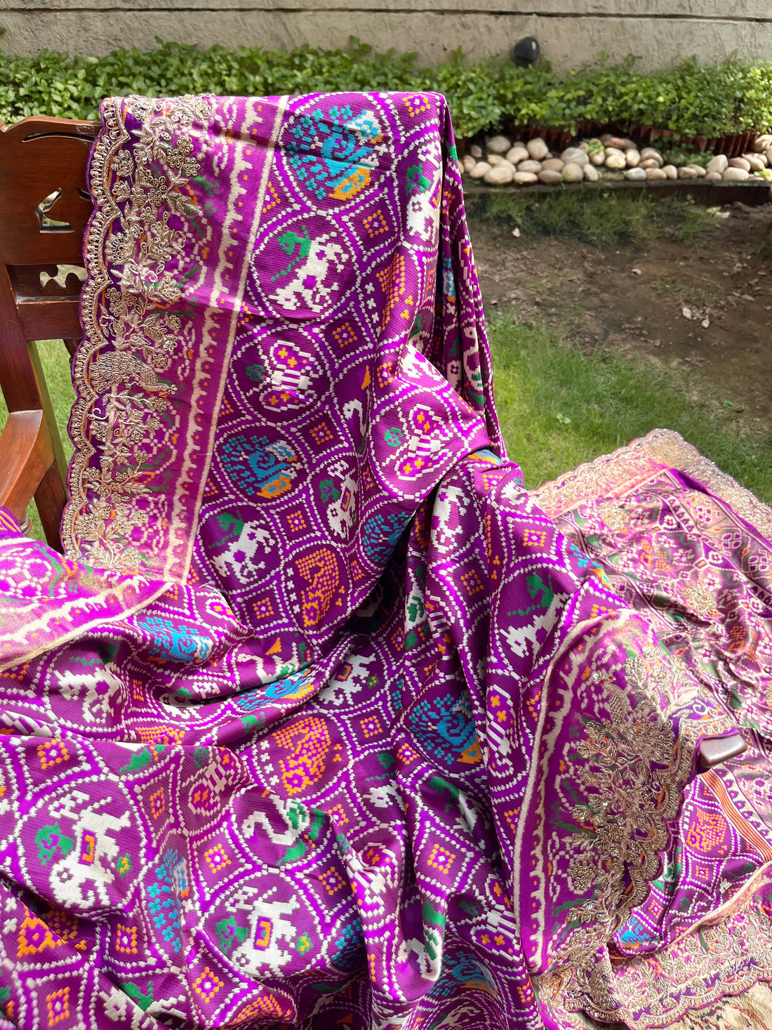 Patola Handwork Saree