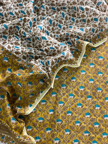 Chanderi Block Print