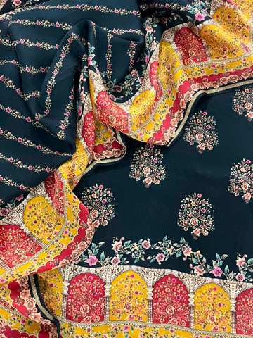 Floral Crepe