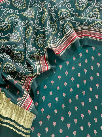 Block Printed Satin