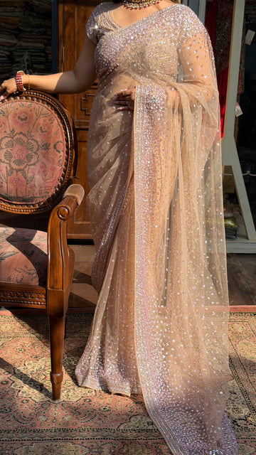 Stunning Shimmer Saree
