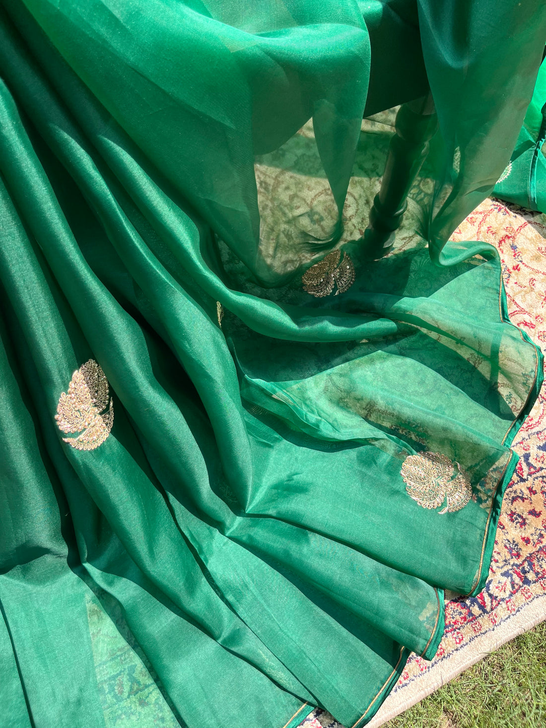 Zardozi Handwork Saree