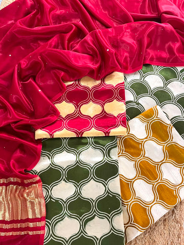 Festive Mashru Silk