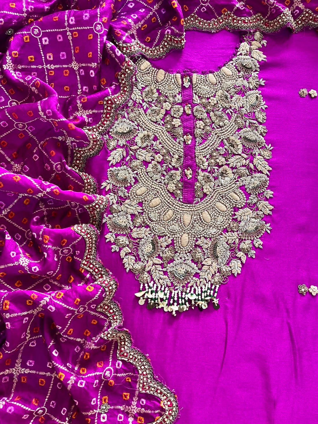Zardozi Dabka Handwork