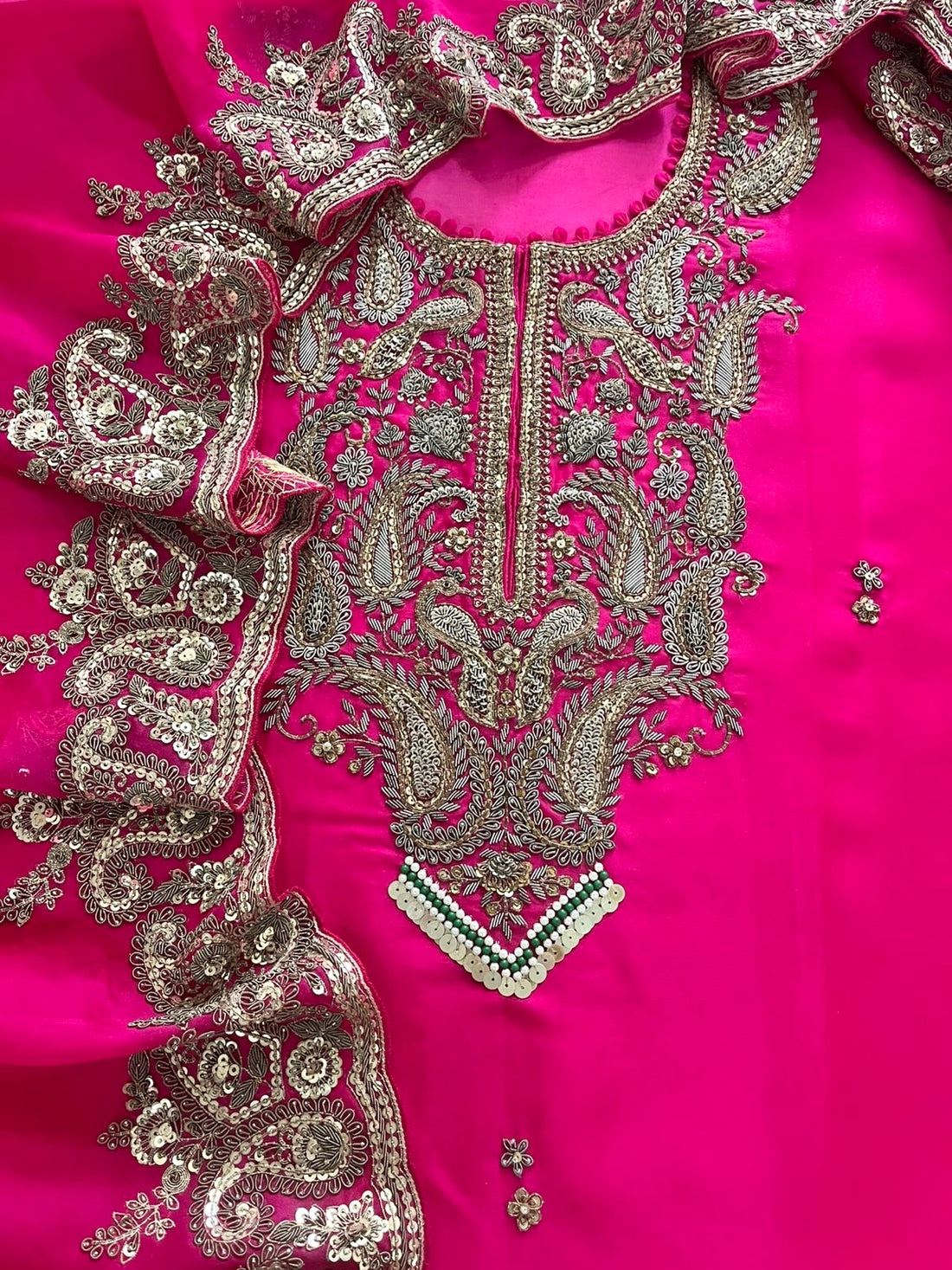 Antique Zardozi Handwork