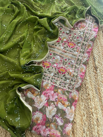 Floral Organza