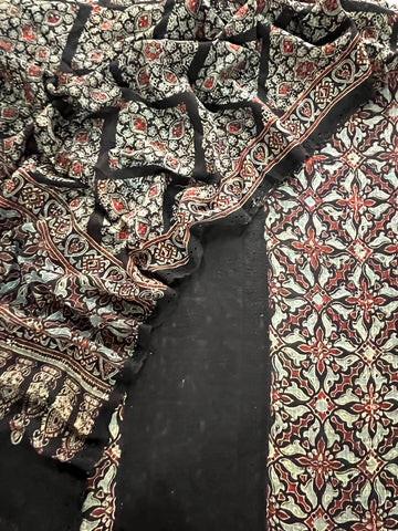 Ajrakh Hand Block Print