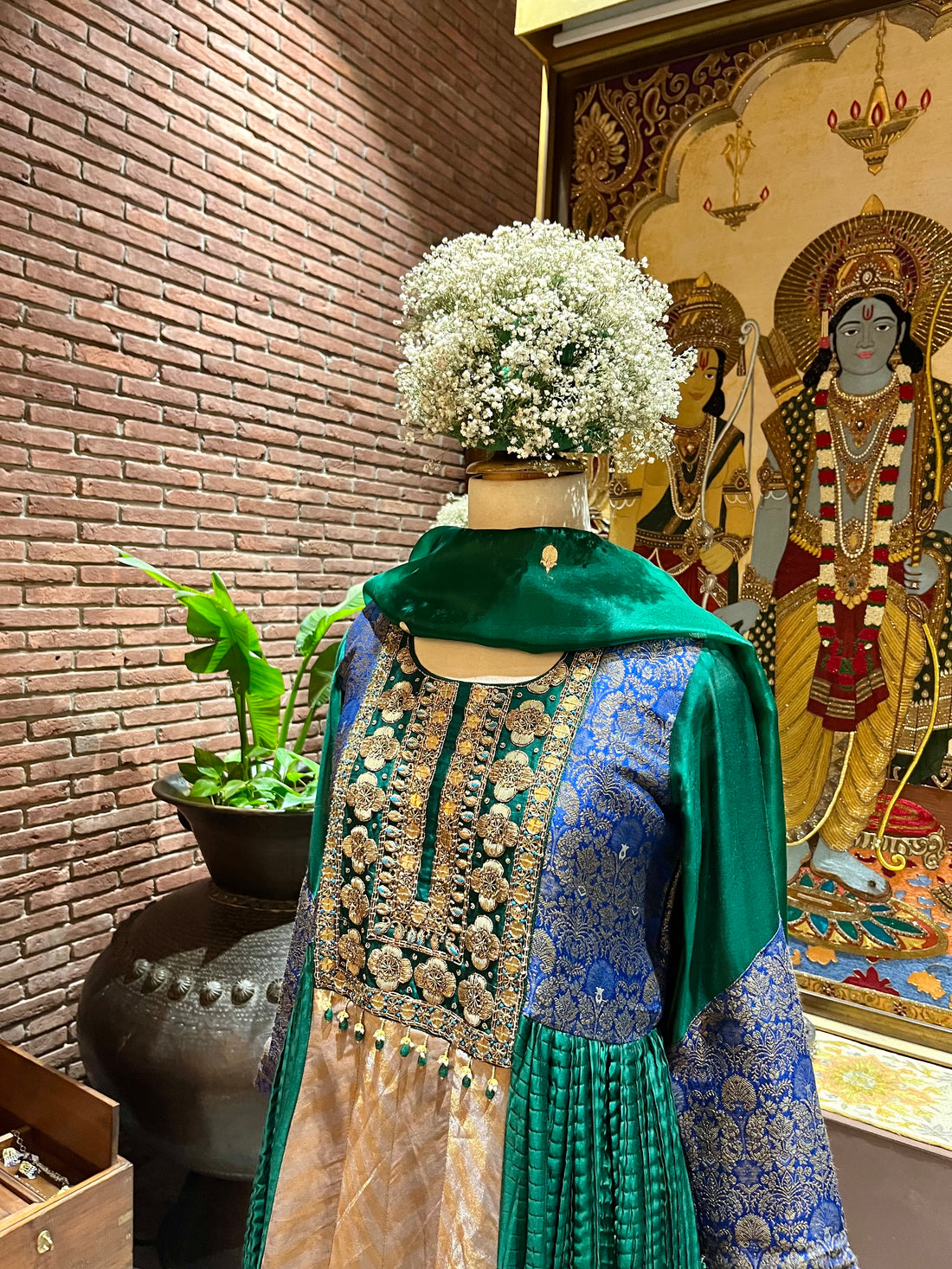 Brocade Silk Handwork