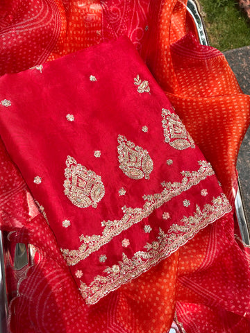 Vibrant Bandhani~ Handwork