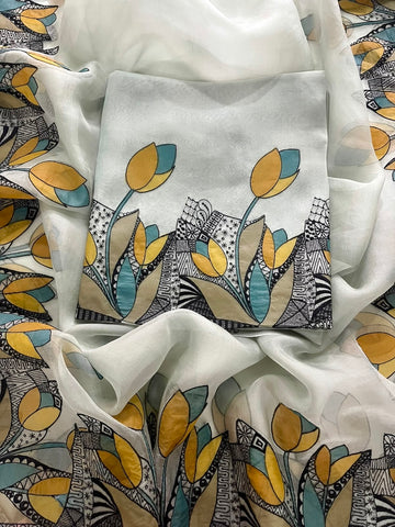 Organza Appliqué Work