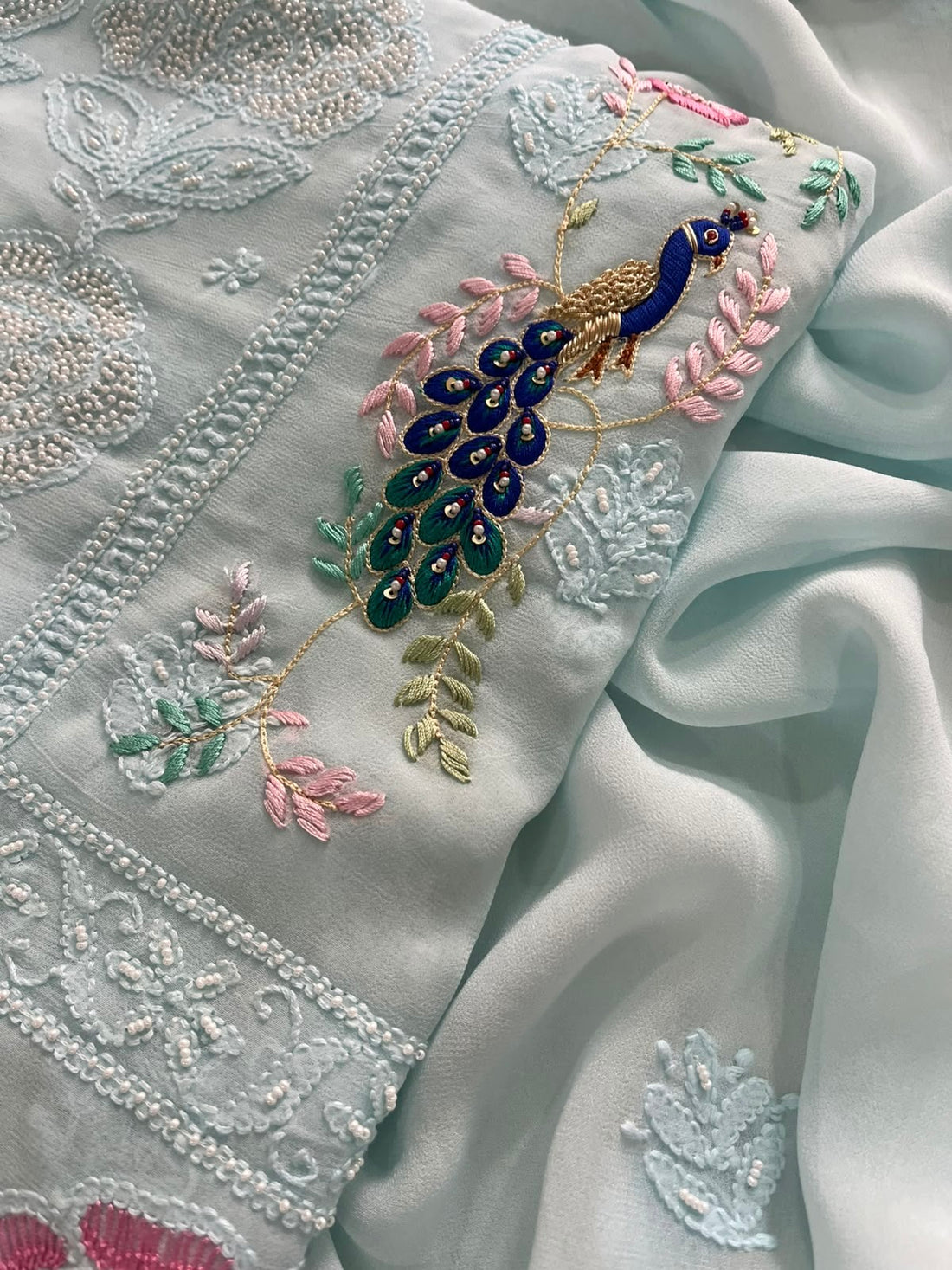 Georgette Chikankari