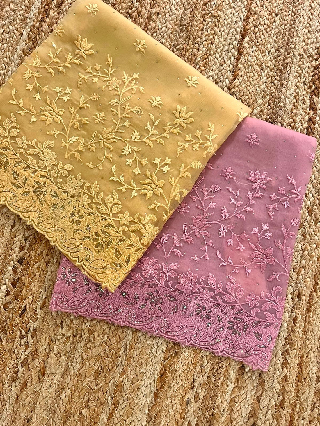 Beautiful Chiffon Embroidered Sets