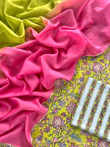 Vibrant Block Print