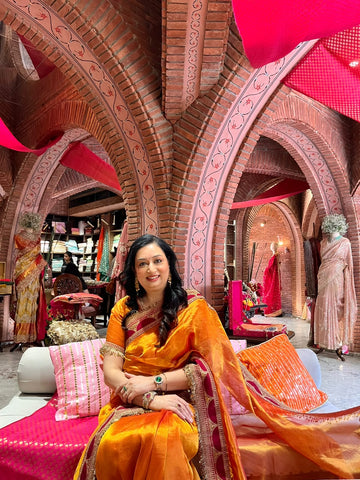 Maharani~ Tissue Silk Saree