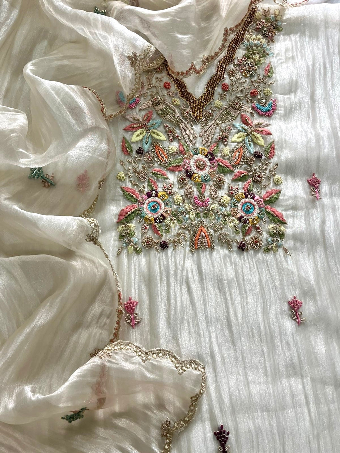 Stunning Tissue Silk
