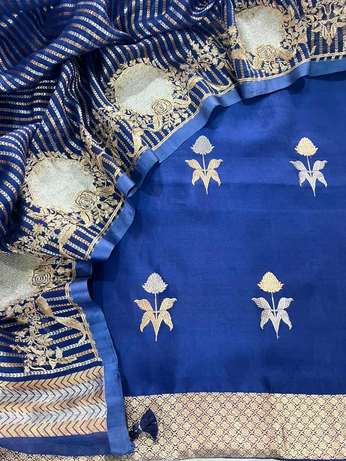 Vibrant Banarasi Silk