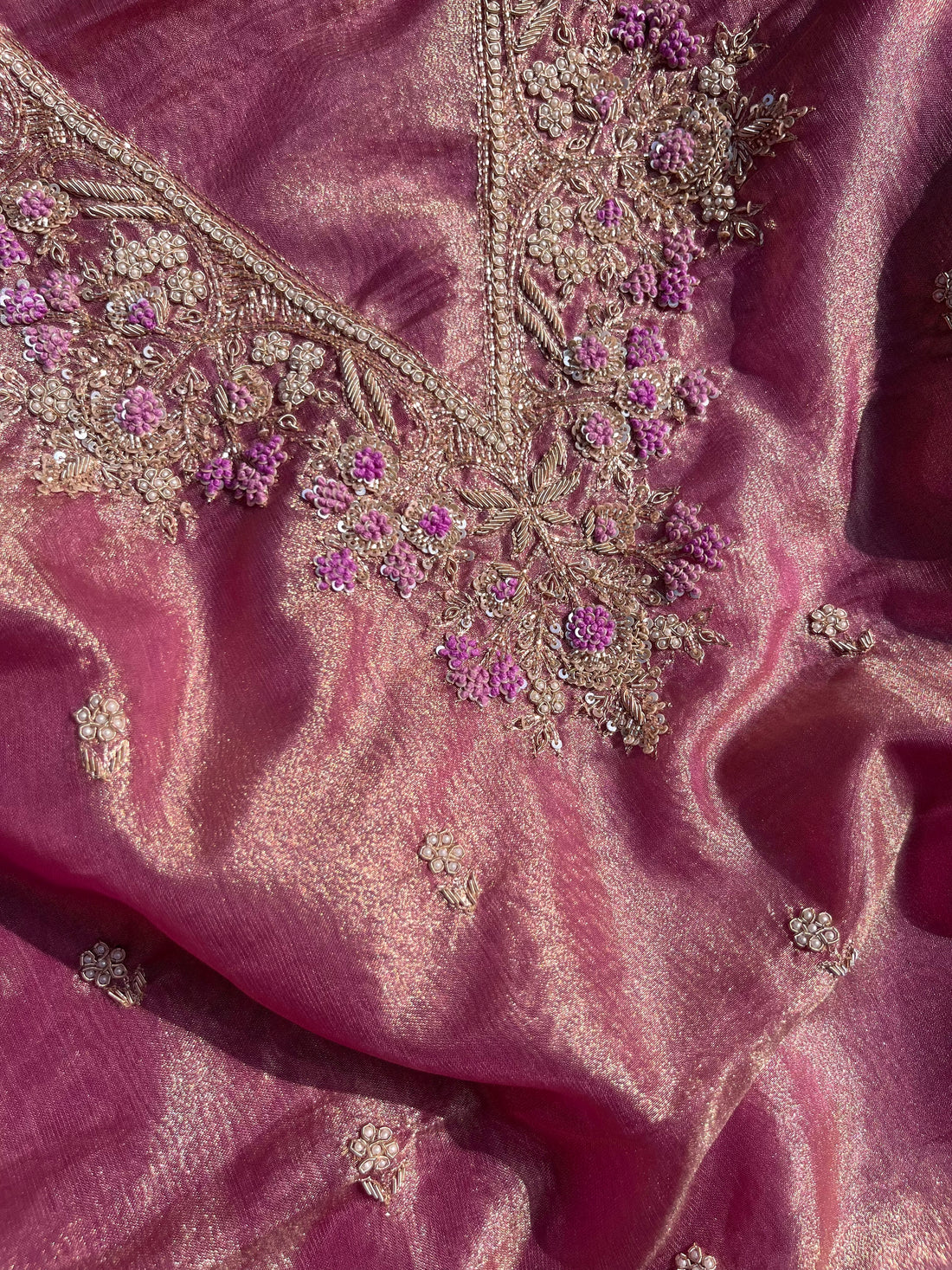 Zardozi Dabka Handwork