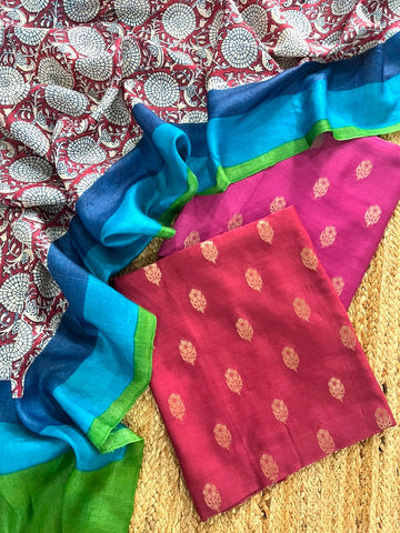 Vibrant Maheshwari Silk
