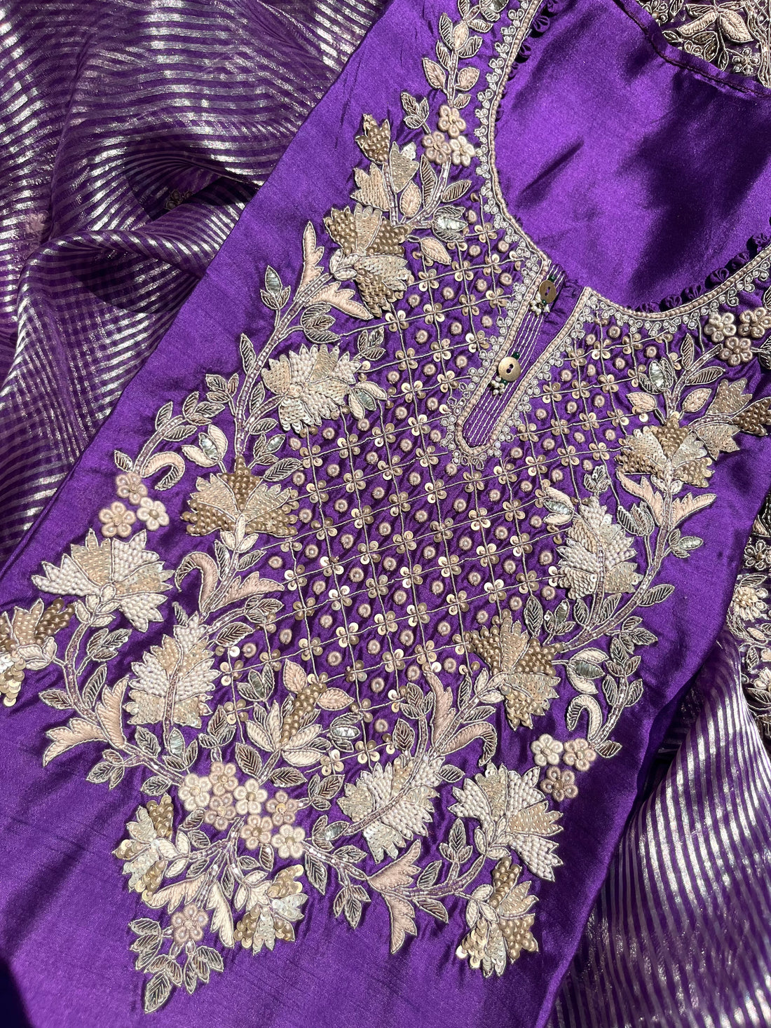 Antique Zardozi Handwork