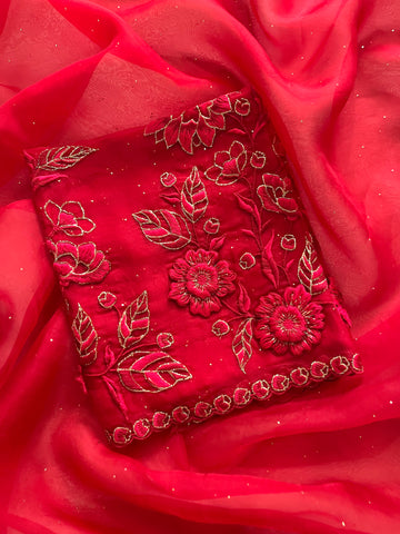 3D French Thread Embroidery
