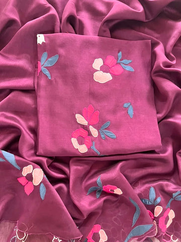 Floral Appliqué Work