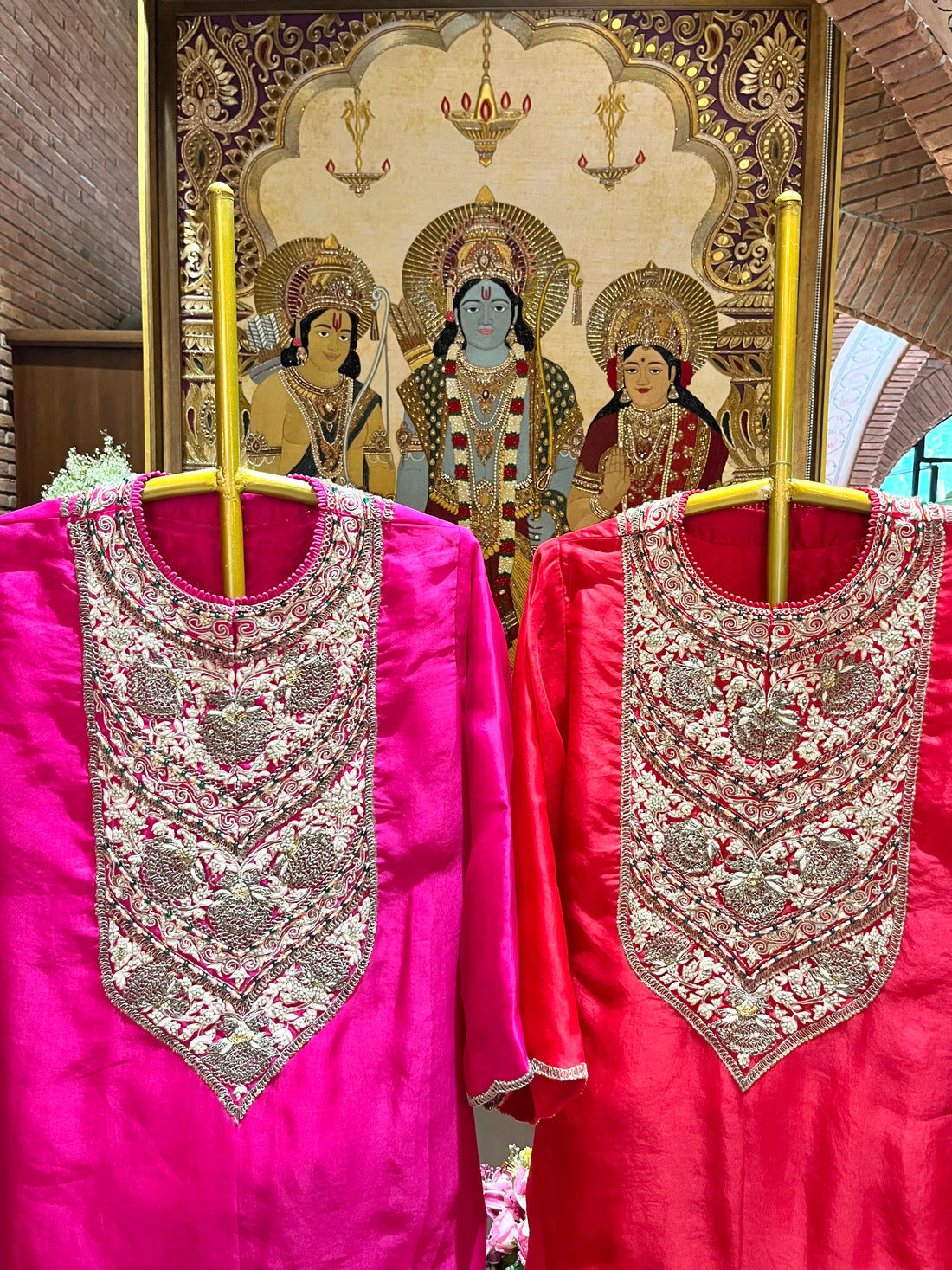 Festive Banarasi Handwork Sets