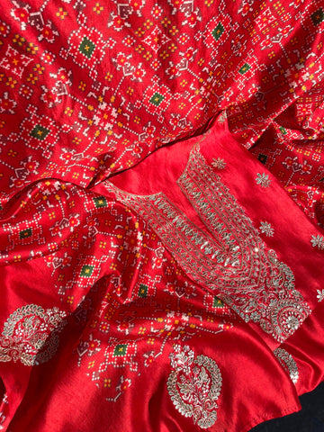 Patola Gotta Patti Handwork