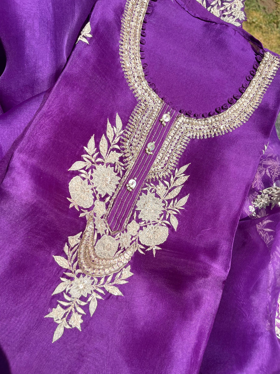 Tissue Appliqué Work