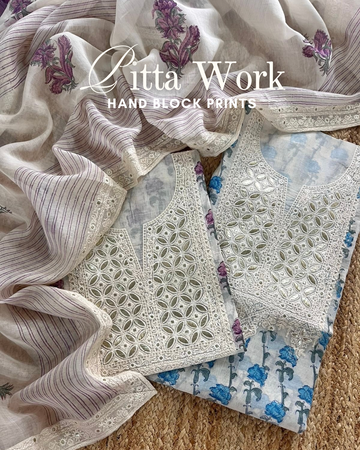 Pitta Work~ Hand Block Prints