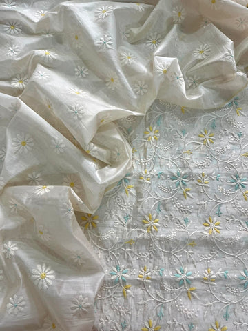 Chikankari Inspired